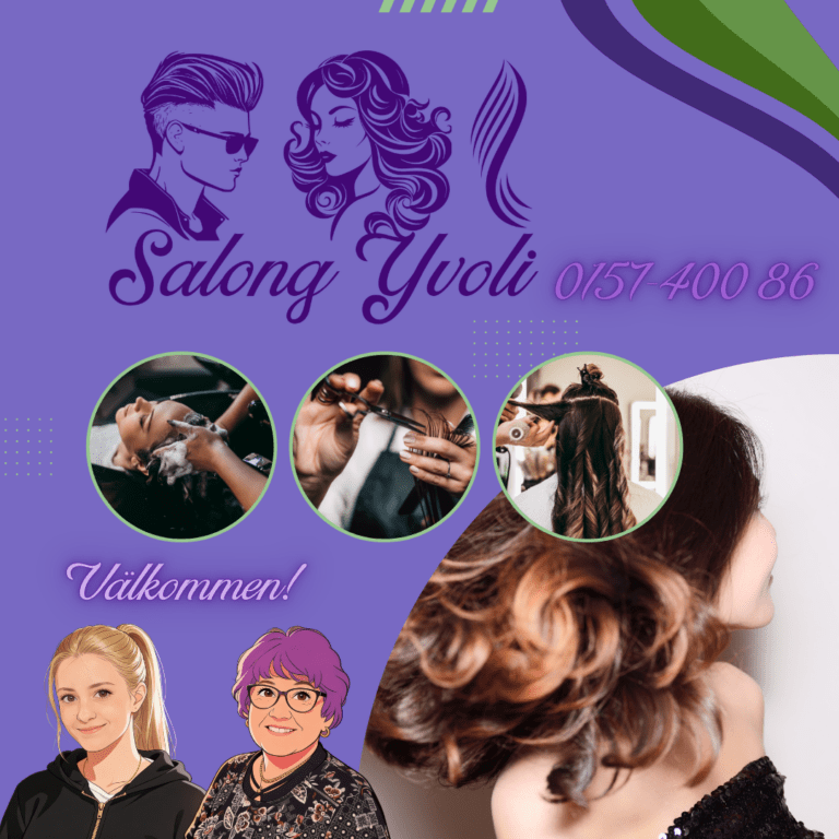 Yvonne och Maja välkomnar till Salong Yvoli